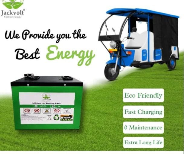 Revolutionize your e-rickshaw with Jackvolt